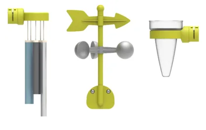 Kit météo pour observation et activités d'enfants en extérieur